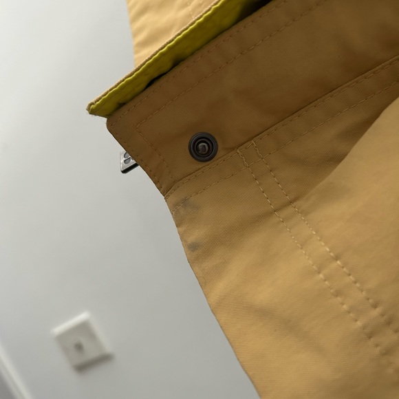 Sweaty Betty Snowdonia Mustard Yellow Rain Jacket - Picture 5 of 5